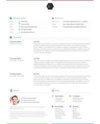 28 Free Cv Resume Templates Html Psd Indesign Web Graphic