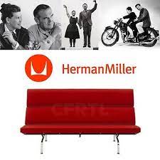 6k Herman Miller Eames Compact Sofa