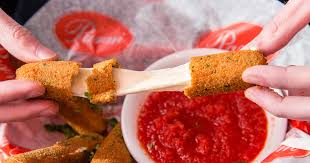 How to make fried mozzarella sticks bites youtube / they have zero grams of trans fat and provide two grams of dietary fiber, eight grams. Who Invented Mozzarella Sticks The Recipe S Surprising Origins Thrillist