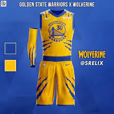 (the originals were an abomination to my eyes, looked like bootleg knicks gear to me when they came out. Golden State Warriors X Wolverine Jersey Concept Designed By Srelix On Instagram Cop Or Drop Warriors