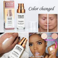 color changing foundation makeup base