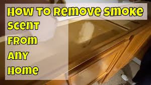 remove cigarette smoke from a house
