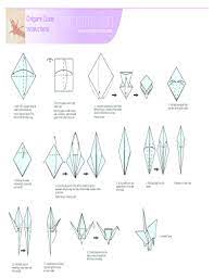 origami crane instructions pdf fill
