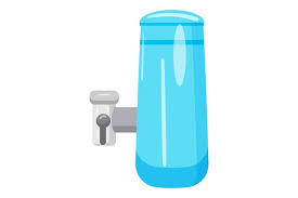 water cooler icon cartoon vector
