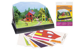 Amazon.com: Woodland Scenics WOOSP4243 Scene-A-Rama Playhouse Kit : Toys &  Games