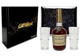 geschenkbox hennessy cognac