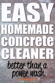 diy miracle concrete patio cleaner i