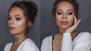 rose gold valentines day makeup look