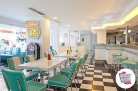retro american diner furniture and