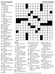 Whether the skill level is as a beginner or something more advanced, they're an ideal way to pass the time when you have nothing else to do like waiting in an airport, sitting in your car or as a means to. Free Daily Online Printable Crossword Puzzles High Resolution Printable