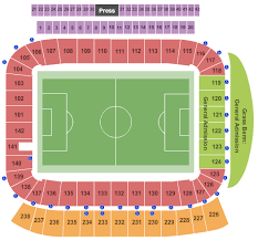 Dignity Health Sports Park Seating Chart Carson