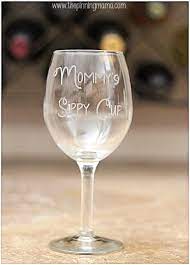 Diy Etched Glass Mommy S Sippy Cup