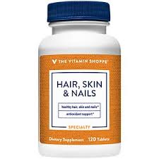 Quality hair, skin and nail supplements will include msm or collagen itself, and the best ones will use a combination of the two. Hair Skin And Nails 120 Tablets At The Vitamin Shoppe