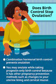 does birth control stop ovulation
