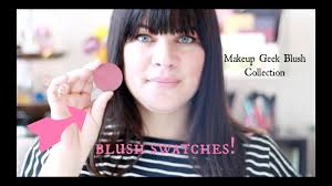 makeup geek blush swatches all 20