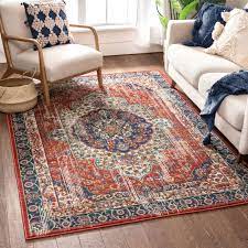 medallion persian area rug in the rugs