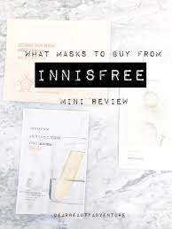 mask review which innisfree sheet