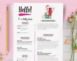 One Page Personal Resume   Cover Letter Template