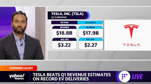Tesla earnings blow away expectations ...