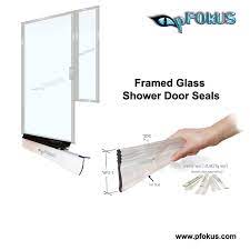 Framed Shower Door Glass Shower Door Seals