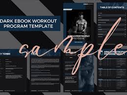 an editable workout program of yours
