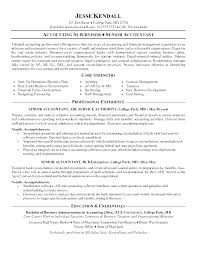 Sample Resume Of An Accountant Accountant Resumes Sample Resume For