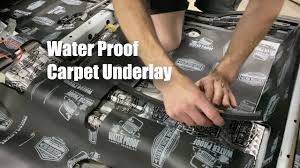 waterproof carpet underlay quality