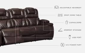 reclining sofa 7540715 chocolate