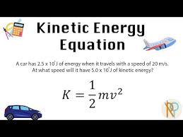 Physics Kinetic Energy Equation
