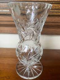 Elizabeth Hand Cut Crystal Vase
