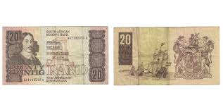 banknote south africa 20 rand 1978