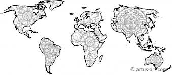 Weltkarte zum ausmalen az ausmalbilder. Weltkarte Schwarz Weiss Zum Ausdrucken