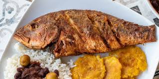 To serve, mask the bottom of a serving platter with a little sauce. Dominican Fried Red Snapper Belqui S Twist