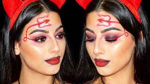 y devil halloween makeup tutorial