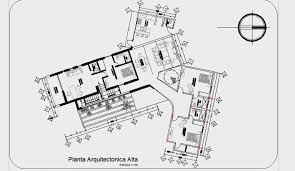 Architectural Plan Design Drawing Of