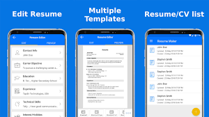 Thus, in order to see this button and to do modifications in this tool, user must have sufficient. 10 Best Resume Builder Apps For Android Android Authority