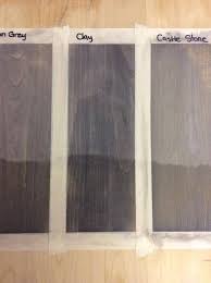 Saman Stain Samples Of Urban Grey Clay And Castle Stone At