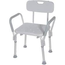 shower chair with back and removable