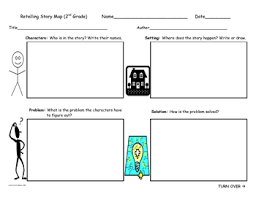 Retelling Story Map For 2nd Grade