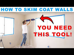 How To Skim Coat Over Texture Like A