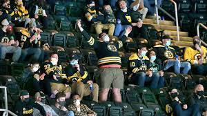 Fans Return At Near Capacity Bruins
