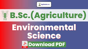 environmental science b sc agriculture