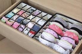 They are easily adjustable to create flexible, customized store bras in a drawer organizer created specifically to preserve their shape, protect delicate lace and guard against snags. Underwear Organizer Diy