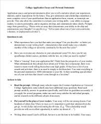 Example Of College Essay 9 Samples In Word Pdf