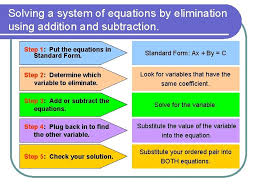 Topic Solving Systems Of Equations