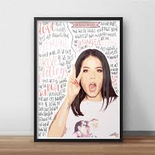 Now or never song is director: Halsey Inspired Poster Print With Quotes Lyrics Folksy