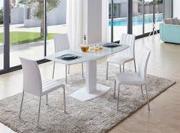 Extendable Glass Dining Table Ef 2396