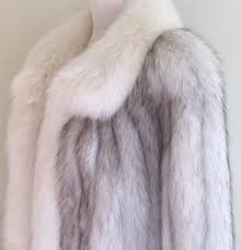 Saga Fox Fur Coat Jacket Vintage La