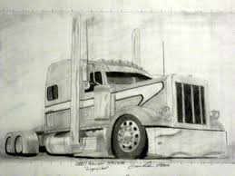 720 x 1110 jpeg 156 кб. Pencil Drawings Of Semi Trucks Drawing Forum And Art Community View Topic Truck Tattoo Cool Car Drawings Custom Peterbilt