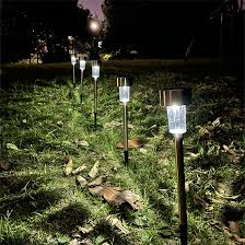 草坪燈不鏽鋼插地燈led光感應燈太陽能地埋